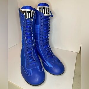 Title Boxing Total Balance Boxing Shoes Blue Men’s Size 12